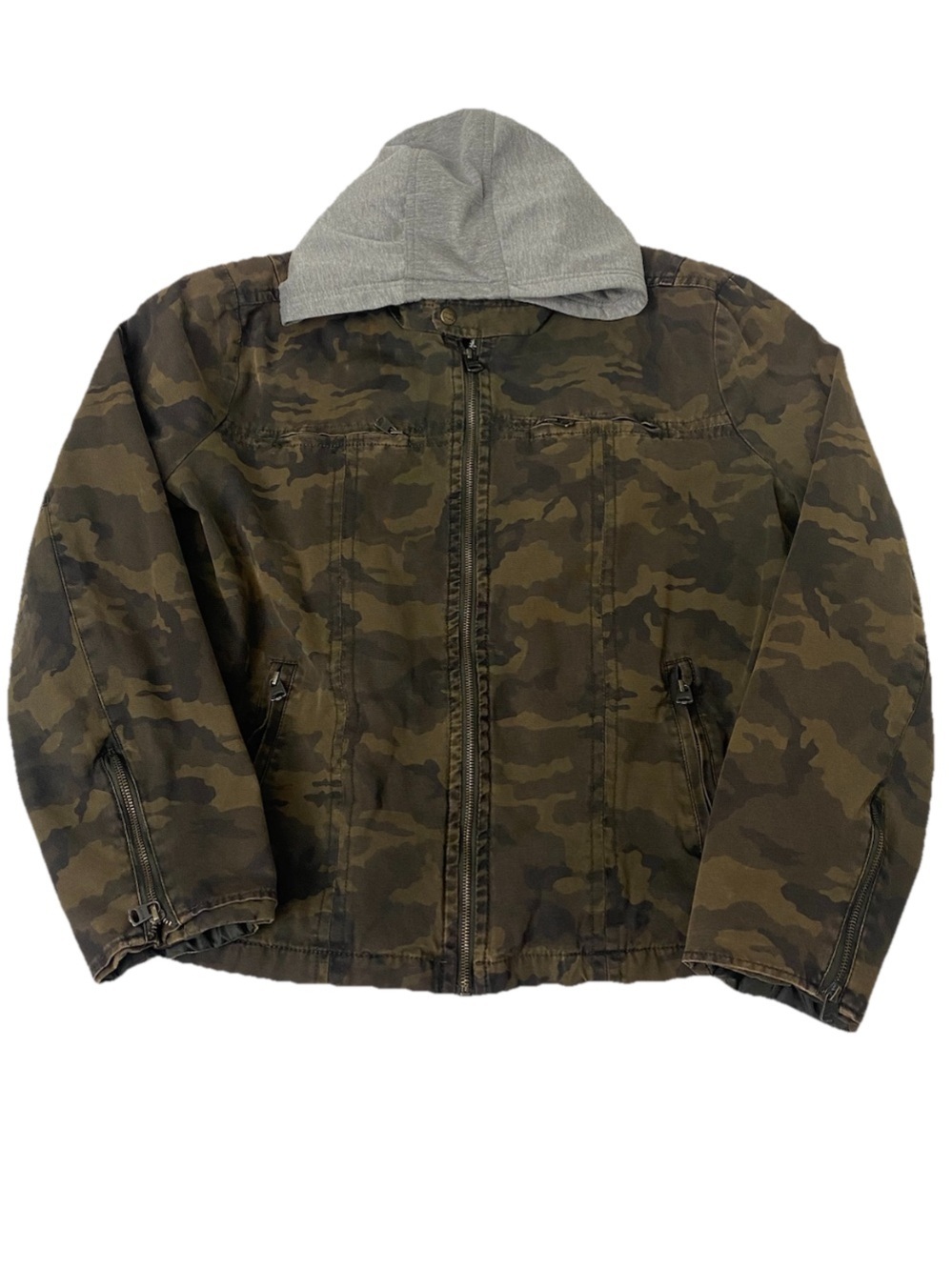 Levi's Camo Hooded Jacket Men's Size XL